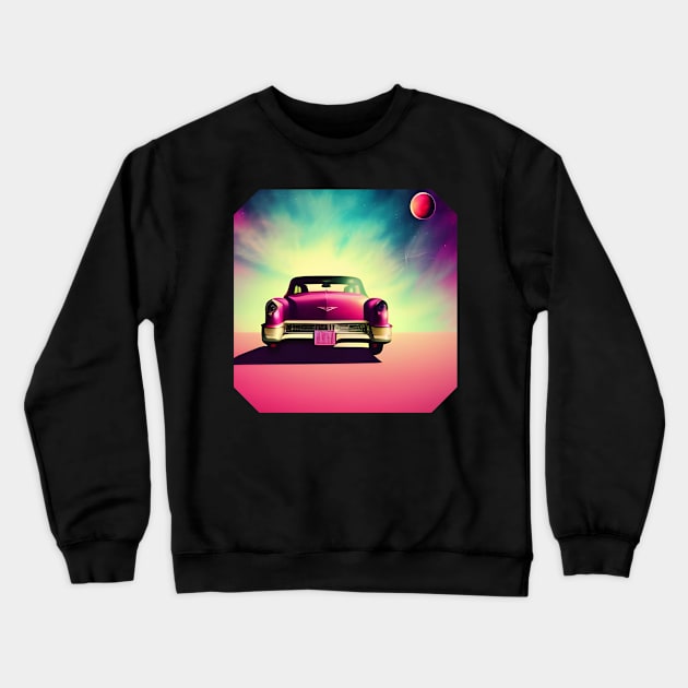 Galactical Caddy Crewneck Sweatshirt by She Gets Creative